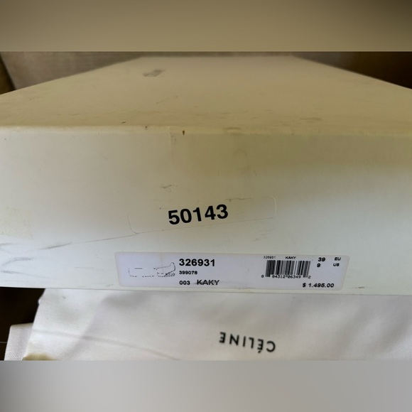 Old Celine - Phoebe Philo Era - Kaky - Green Leather Boots EU39 - Picture 8 of 8